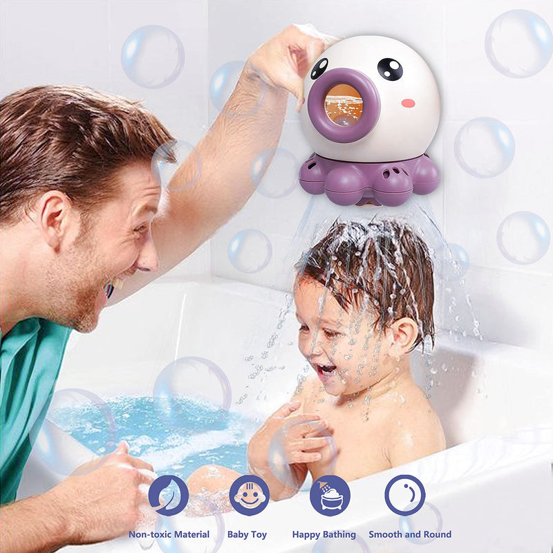 Load image into Gallery viewer, Octopus Fountain Bath Toy Water Jet Rotating Shower
