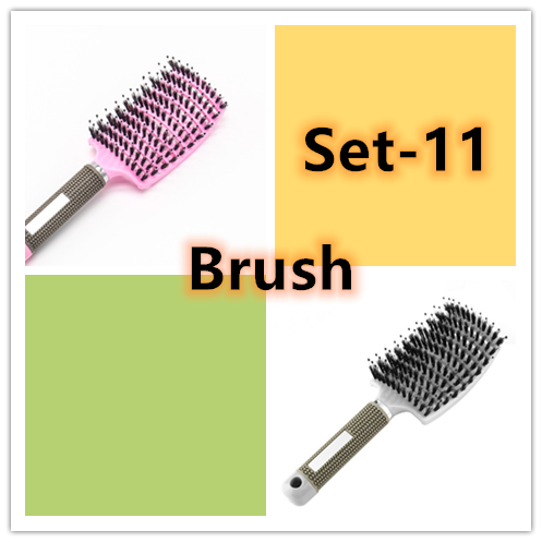 Load image into Gallery viewer, Hairbrush Anti Klit Brushy Haarborstel Women Detangler
