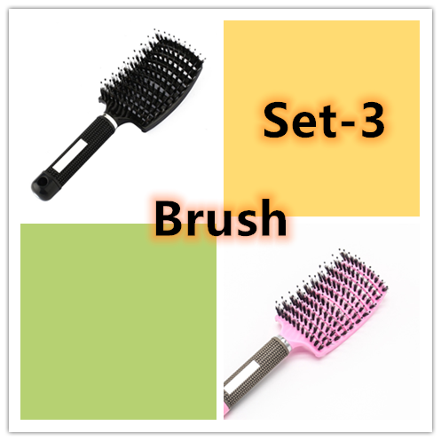 Load image into Gallery viewer, Hairbrush Anti Klit Brushy Haarborstel Women Detangler
