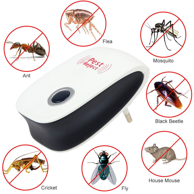 Load image into Gallery viewer, Electronic Ultrasonic Healthy Rechargeble Anti Mosquito
