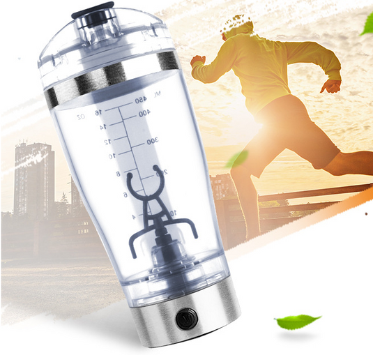 Electric Protein Shake Stirrer USB Shake Bottle Milk Coffee Blender