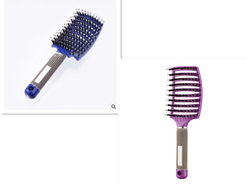 Load image into Gallery viewer, Hairbrush Anti Klit Brushy Haarborstel Women Detangler
