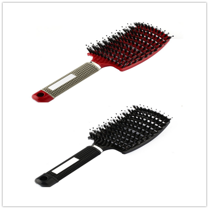 Load image into Gallery viewer, Hairbrush Anti Klit Brushy Haarborstel Women Detangler
