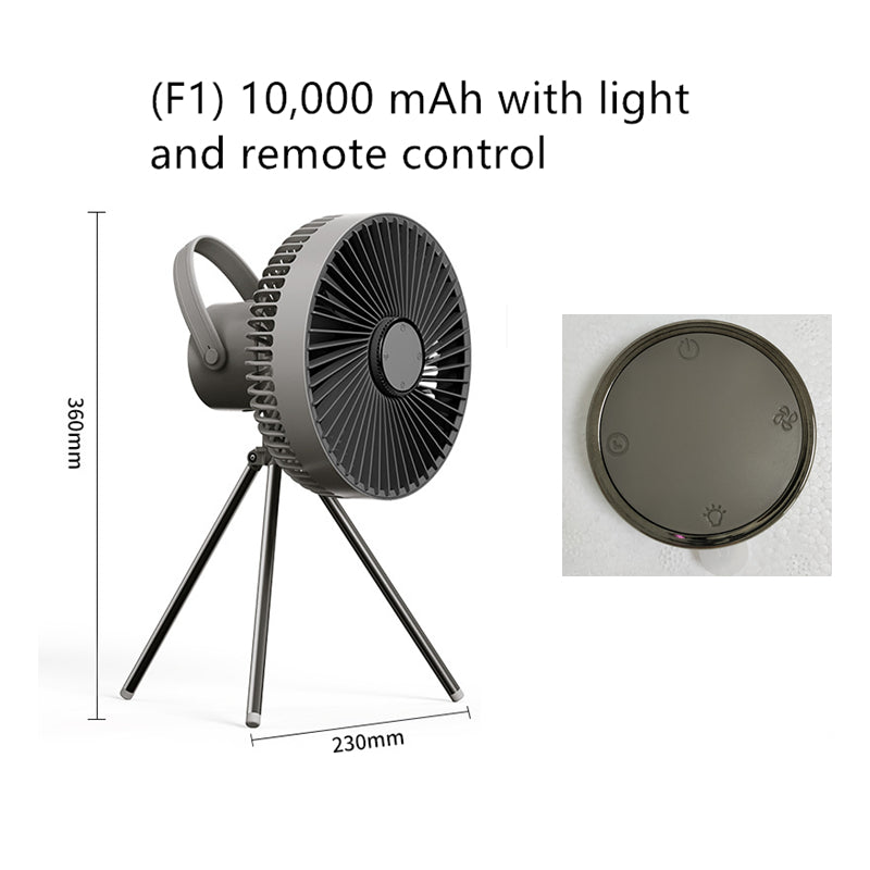 Load image into Gallery viewer, Outdoor Camping Fan Portable USB Rechargeable
