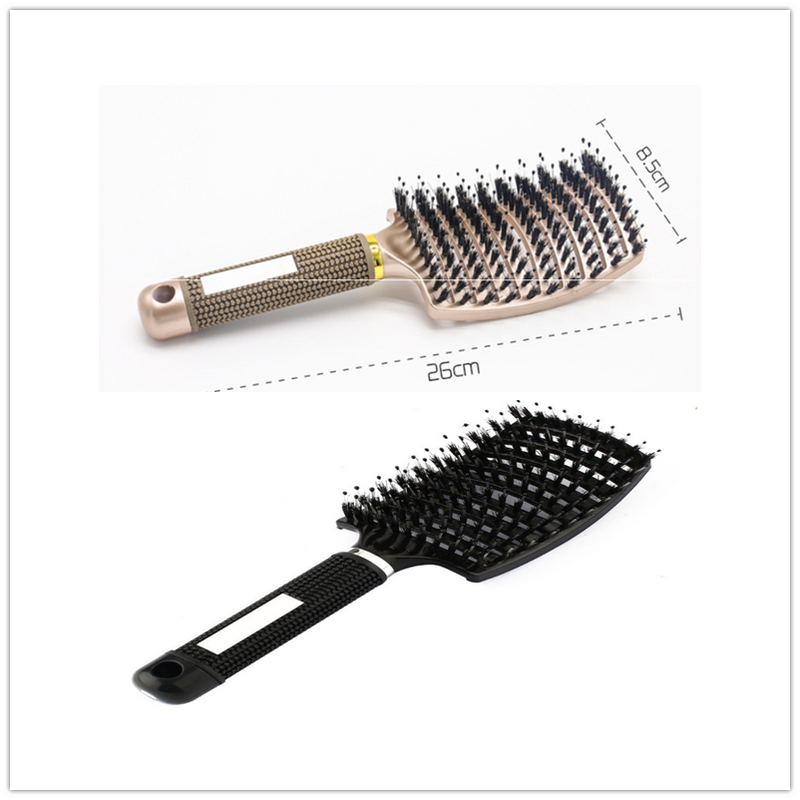 Load image into Gallery viewer, Hairbrush Anti Klit Brushy Haarborstel Women Detangler
