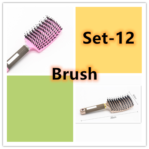 Load image into Gallery viewer, Hairbrush Anti Klit Brushy Haarborstel Women Detangler
