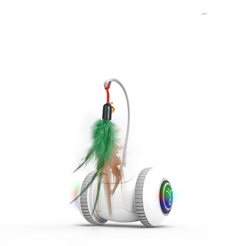 Load image into Gallery viewer, Interactive Cat Toy With Interchangeable Heads  Pet Feather Toys
