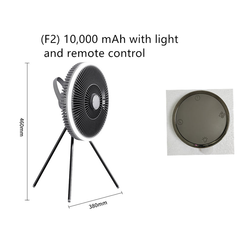 Load image into Gallery viewer, Outdoor Camping Fan Portable USB Rechargeable
