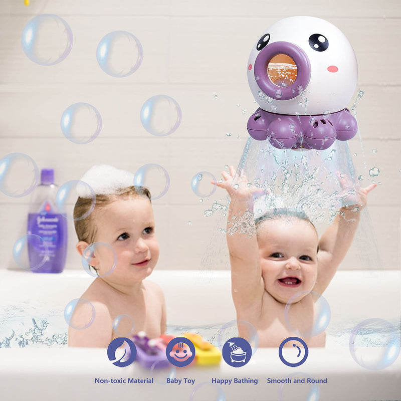 Load image into Gallery viewer, Octopus Fountain Bath Toy Water Jet Rotating Shower
