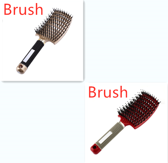 Load image into Gallery viewer, Hairbrush Anti Klit Brushy Haarborstel Women Detangler
