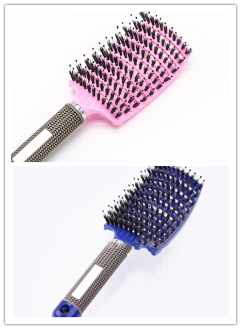 Load image into Gallery viewer, Hairbrush Anti Klit Brushy Haarborstel Women Detangler
