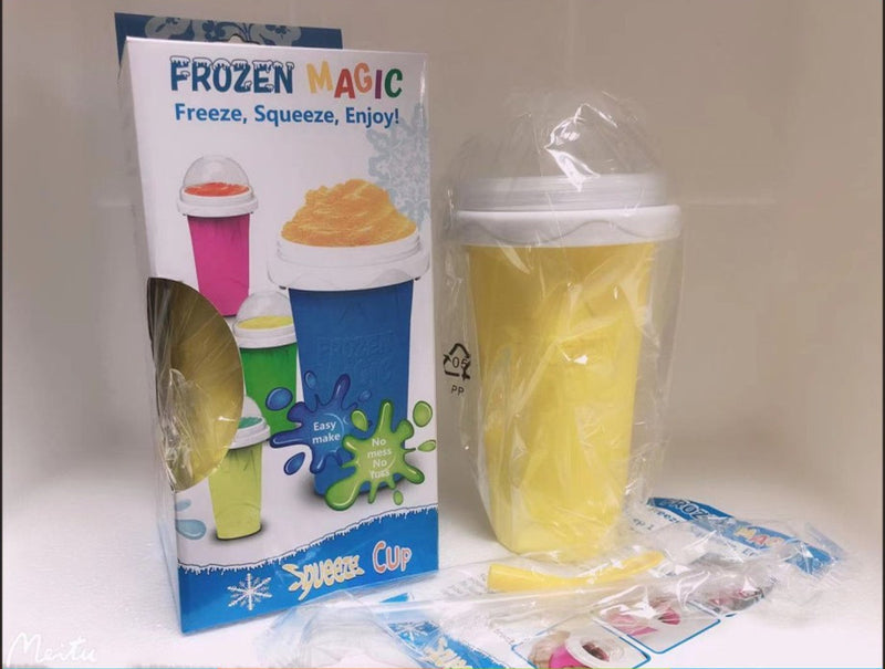 Load image into Gallery viewer, Quick-frozen Slushy Cup Smoothie Cup Ice Cream Maker
