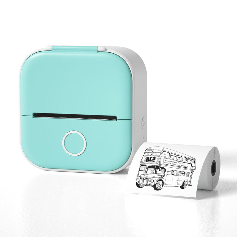 Load image into Gallery viewer, Portable Mini Thermal Label Printer Home Photo Printer
