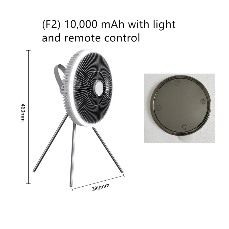 Load image into Gallery viewer, Outdoor Camping Fan Portable USB Rechargeable
