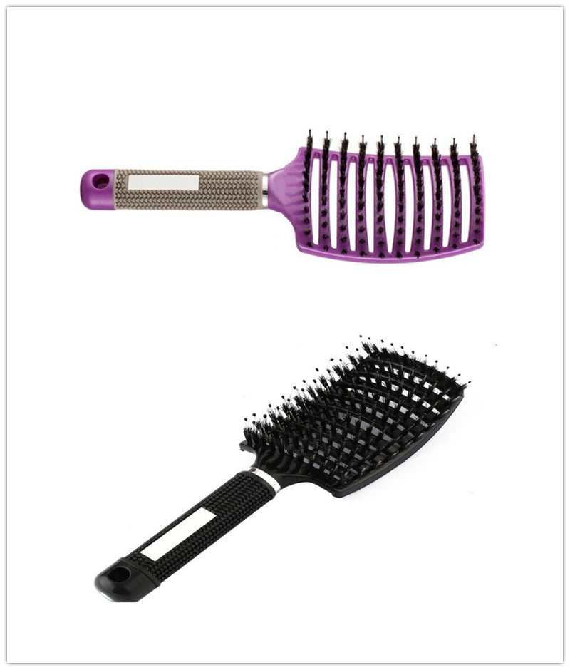 Load image into Gallery viewer, Hairbrush Anti Klit Brushy Haarborstel Women Detangler
