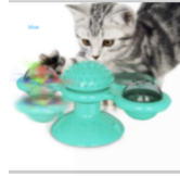 Load image into Gallery viewer, Cat Rotating Windmill Multi-Function Toys Itch Scratching Device Teeth Shining Toy
