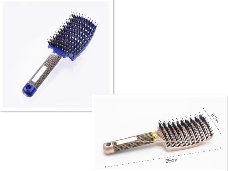 Load image into Gallery viewer, Hairbrush Anti Klit Brushy Haarborstel Women Detangler
