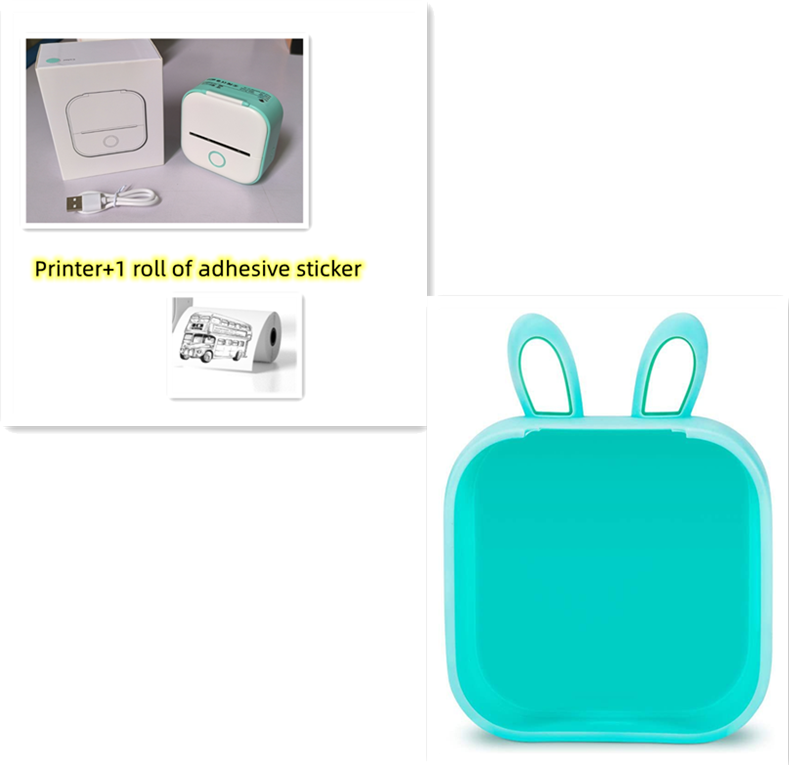 Load image into Gallery viewer, Portable Mini Thermal Label Printer Home Photo Printer
