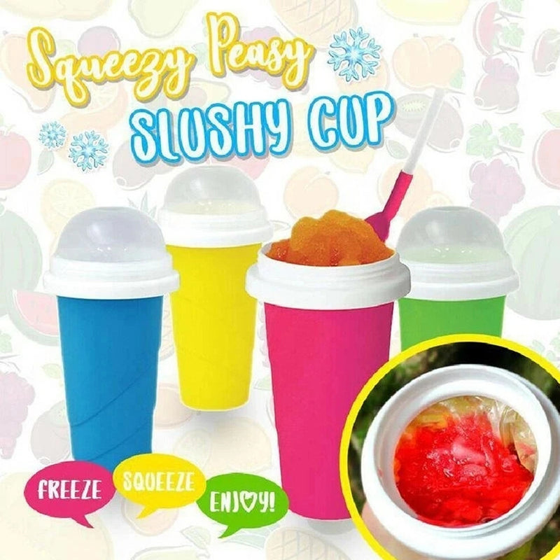 Load image into Gallery viewer, Quick-frozen Slushy Cup Smoothie Cup Ice Cream Maker
