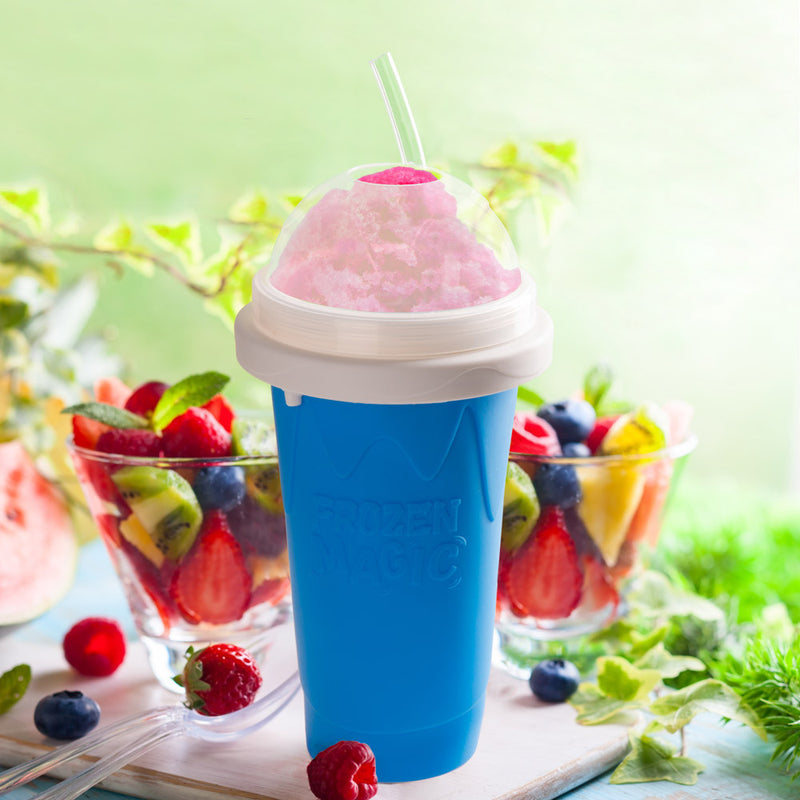 Load image into Gallery viewer, Quick-frozen Slushy Cup Smoothie Cup Ice Cream Maker
