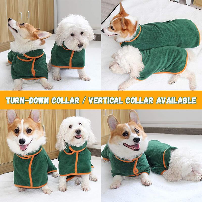 Load image into Gallery viewer, Absorbent Pet Bathrobe With Waist-wrapped Microfiber
