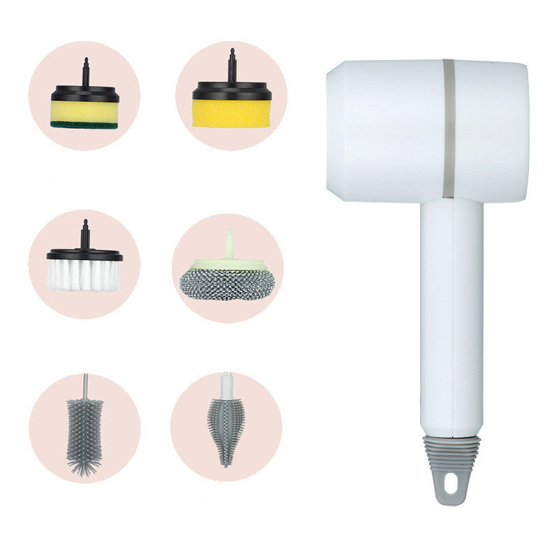 Load image into Gallery viewer, Electric Cleaning Brush Dishwashing Brush Automatic
