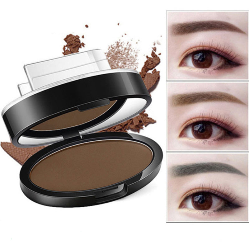 Load image into Gallery viewer, Eyebrow Powder Stamp Tint Stencil Kit Cosmetics
