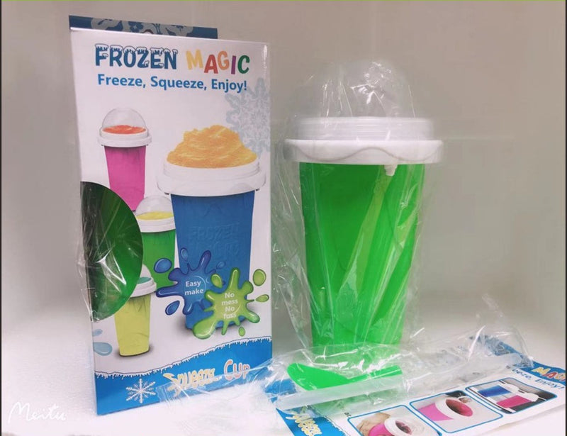 Load image into Gallery viewer, Quick-frozen Slushy Cup Smoothie Cup Ice Cream Maker
