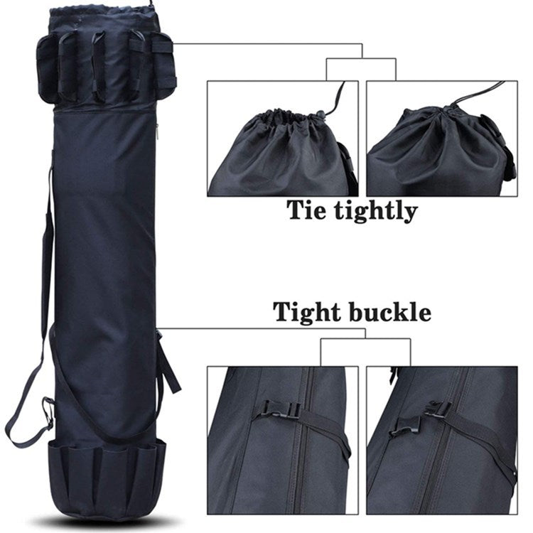 Load image into Gallery viewer, Cylinder Outdoor Fishing Bag Multifunctional Fishing Rod Bag
