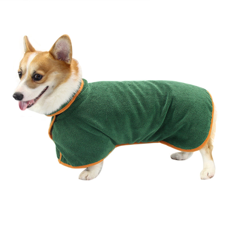 Load image into Gallery viewer, Absorbent Pet Bathrobe With Waist-wrapped Microfiber
