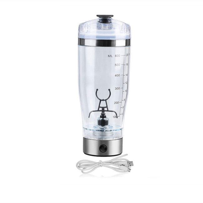 Load image into Gallery viewer, Electric Protein Shake Stirrer USB Shake Bottle Milk Coffee Blender
