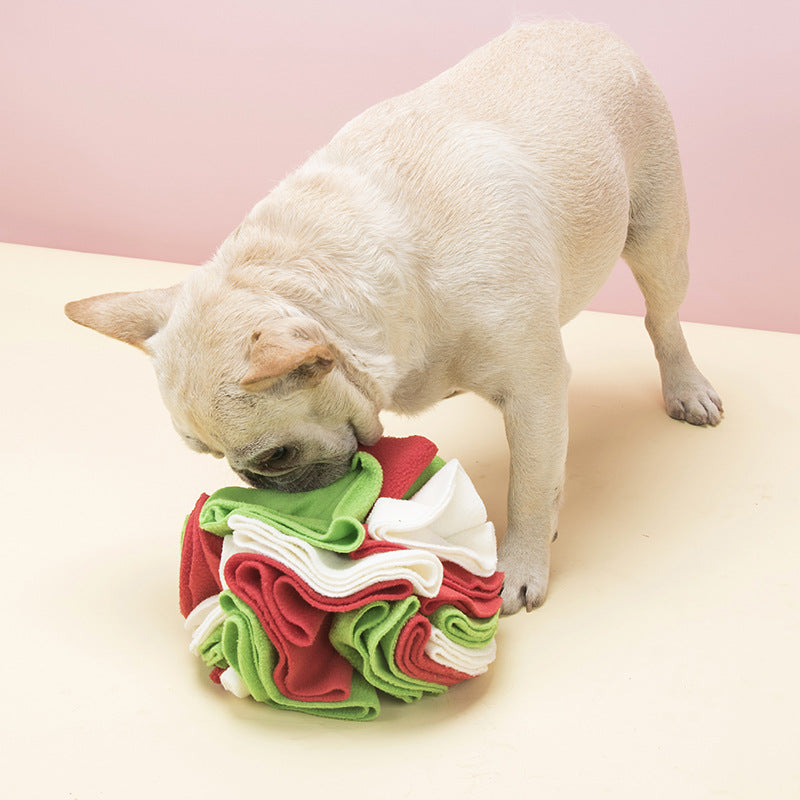 Load image into Gallery viewer, Dog Sniffing Training Blanket Snuffle Ball
